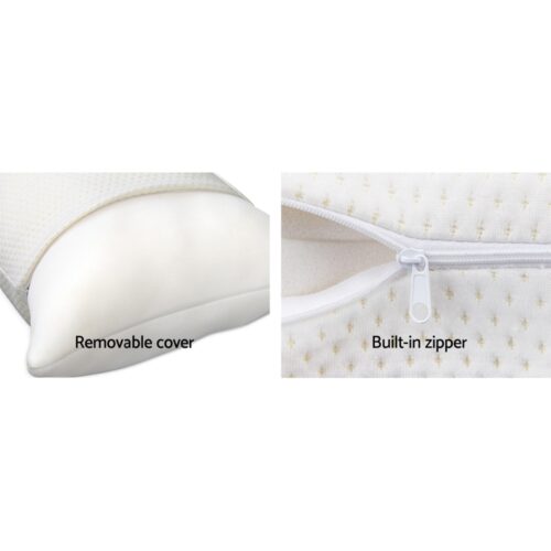 Giselle Bedding Memory Foam Pillow 19cm Thick Twin Pack - Image 5