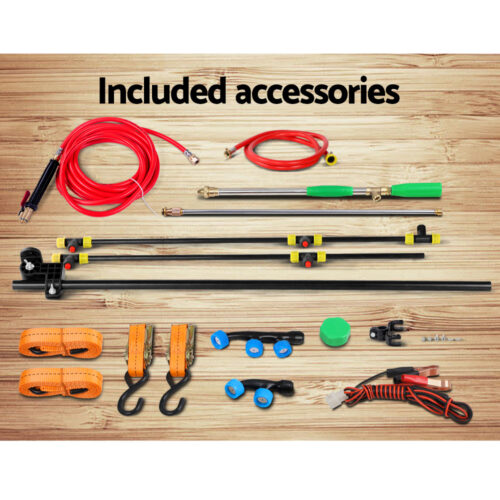 Giantz Weed Sprayer 100L Trailer 1.5M Boom Garden Spray - Image 7