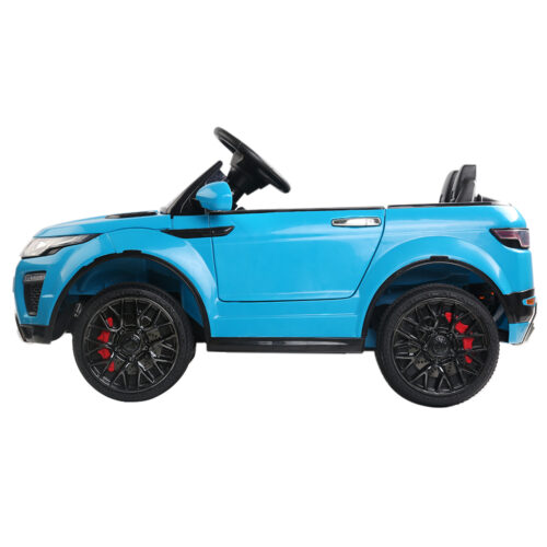 Rigo Kids Electric Ride On Car SUV Range Rover-inspired Toy Cars Remote 12V Blue - Image 5