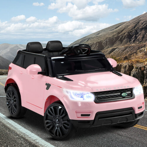 Rigo Ride On Car Kids Electric Ride On Cars SUV Remote 12V Pink - Image 9