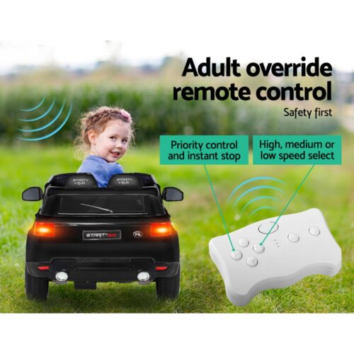 Rigo Ride On Car Kids Electric Ride On Cars SUV Remote 12V Black - Image 8