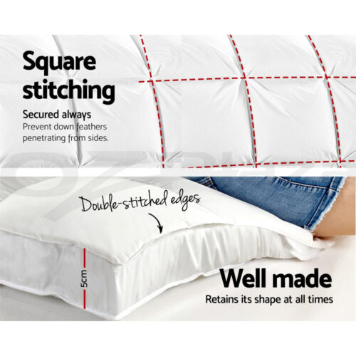 Giselle Bedding Mattress Topper Pillowtop Protector Pad Single - Image 5
