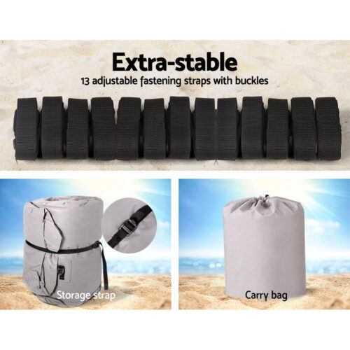 Seamanship 17-19ft Boat Cover Trailerable Jumbo 600D Marine Heavy Duty - Image 7