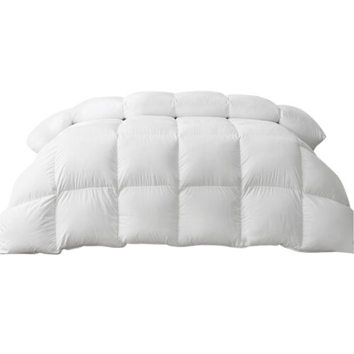 Giselle Bedding 500GSM Goose Down Feather Quilt Super King - Image 4