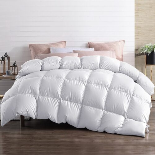 Giselle Bedding 700GSM Goose Down Feather Quilt Queen - Image 9