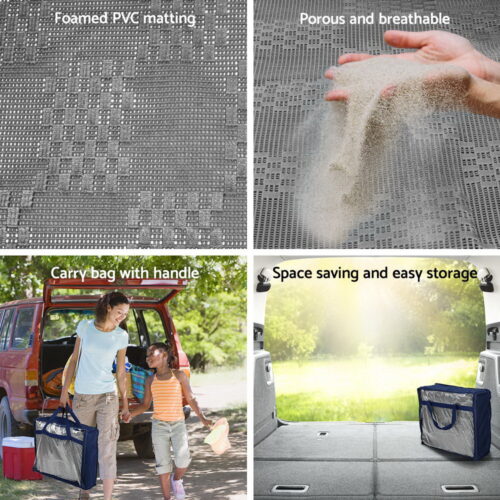Weisshorn 5M X 2.5M Annex Matting 600GSM Floor Mats Mesh Caravan Camping Annexe - Image 6