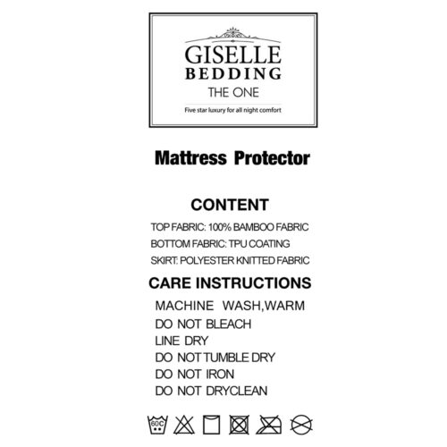 Giselle Bedding Mattress Protector Queen - Image 7