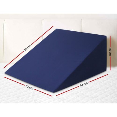 Giselle Bedding Wedge Pillow Blue - Image 3