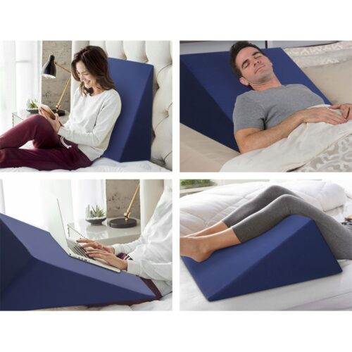 Giselle Bedding Wedge Pillow Blue - Image 4