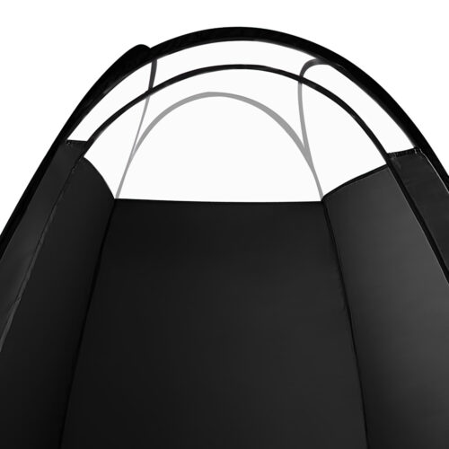 Portable Pop Up Tanning Tent - Black - Image 4