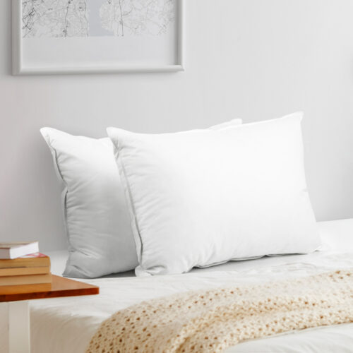 Giselle Bedding Duck Feather Down Pillow Twin Pack - Image 9