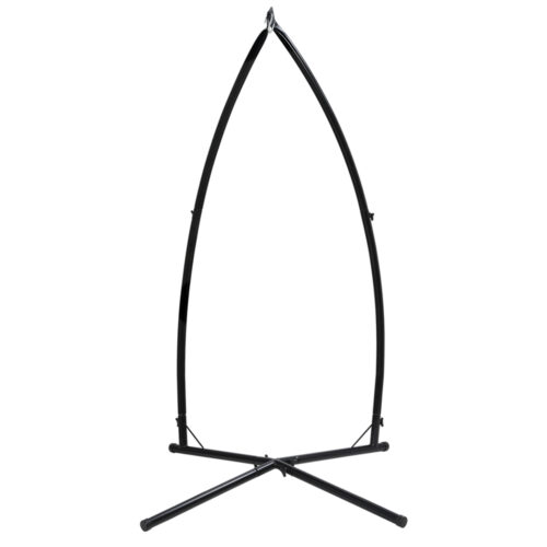 Gardeon Hammock Chair Steel Stand Outdoor Furniture Heavy Duty Black - Image 4
