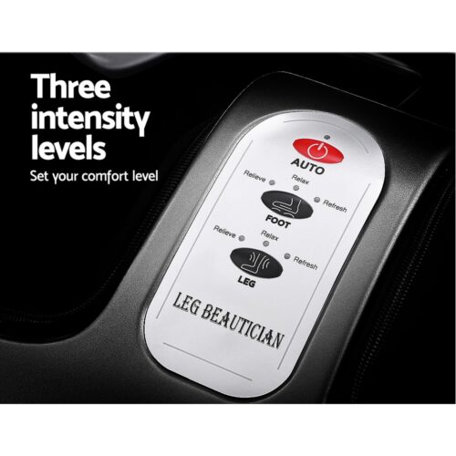 Livemor Foot Massager Shiatsu Massagers Electric Roller Calf Leg Kneading Black - Image 5