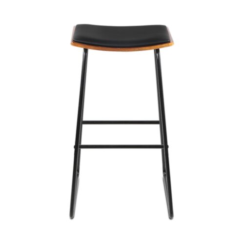 Artiss Bar Stools Kitchen Counter Stools Metal Chairs x2 - Image 3