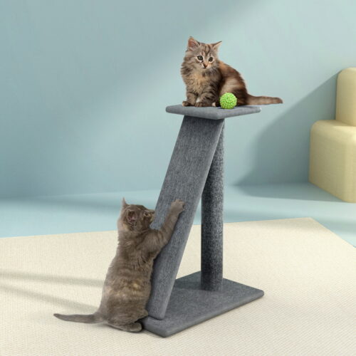 i.Pet Cat Tree 82cm Scratching Post Tower Scratcher Condo Trees Climb House - Image 8