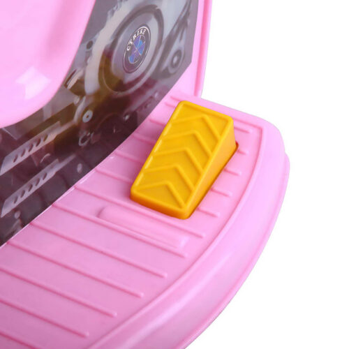 Rigo Kids Electric Ride On Police Motorcycle Motorbike 6V Battery Pink - Image 7