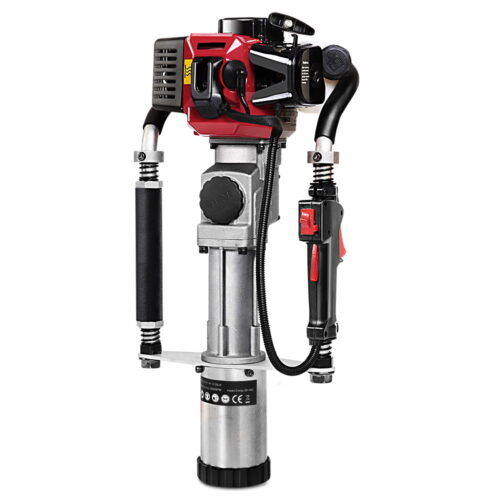 Giantz Petrol Post Driver 2-Stroke 55CC Rammer Pile Star Picket Fence Hole Red - Image 4