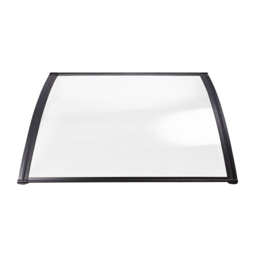 Instahut Window Door Awning 1mx1.5m Transparent - Image 4