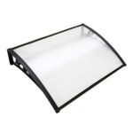 Instahut Window Door Awning 1mx1.2m Transparent