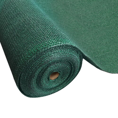 Instahut 90% Shade Cloth 3.66x20m Shadecloth Sail Heavy Duty Green - Image 2