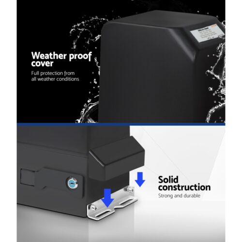 Lockmaster Automatic Sliding Gate Opener Kit Keypad 4M 1000KG - Image 7