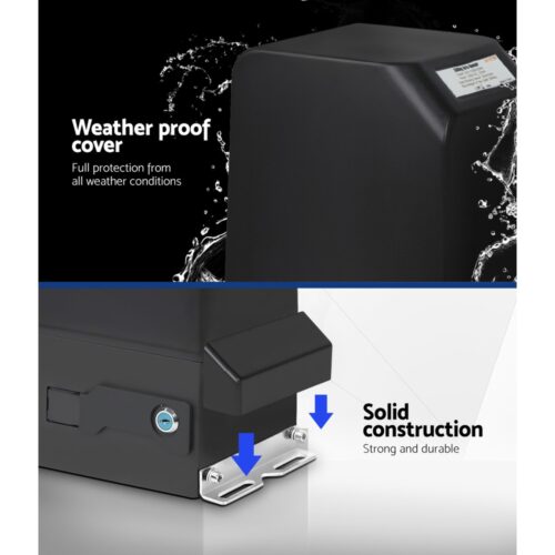 Lockmaster Automatic Sliding Gate Opener Kit 6M 1000KG - Image 7