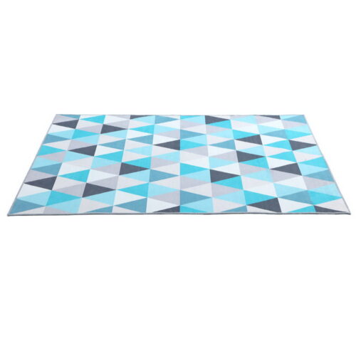 Artiss Rug 200x290cm Area Rug Large Carpet Soft Short Pile Modern Tria - Image 4