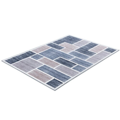Artiss Rug 160x230cm Area Rug Large Carpet Soft Short Pile Modern Oblo - Image 4