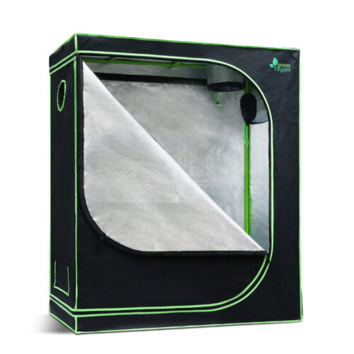 Green Fingers Grow Tent 120x60x150CM Hydroponics Kit Indoor Plant Room System - Image 2