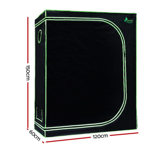 Green Fingers Grow Tent 120x60x150CM Hydroponics Kit Indoor Plant Room System - Image 3