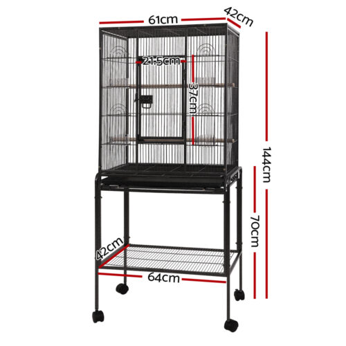 i.Pet Bird Cage 144cm Large Aviary - Image 3
