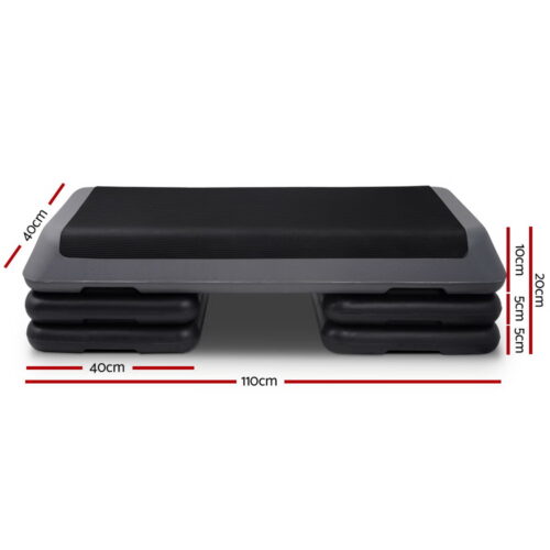 Everfit 3 Level Aerobic Step Exercise Stepper 110cm Gym Home Fitness - Image 3