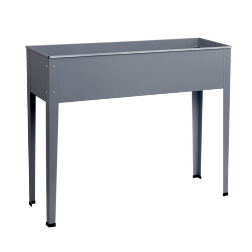 Green Fingers Garden Bed Elevated 100X80X30cm Planter Box Container Galvanised - Image 2