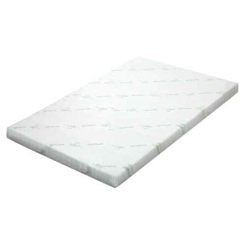 Giselle Bedding Memory Foam Mattress Topper Cool Gel 8cm Single - Image 2