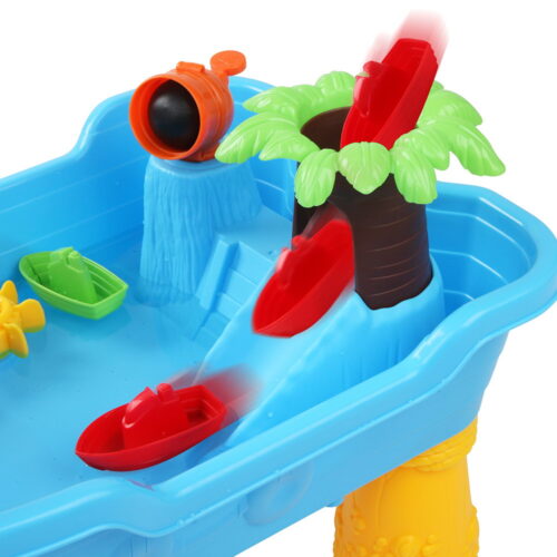 Keezi Kids Sandpit Pretend Play Set Outdoor Sand Pit Water Beach Toys Children - Image 5