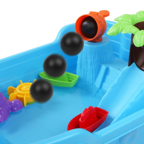 Keezi Kids Sandpit Pretend Play Set Outdoor Sand Pit Water Beach Toys Children - Image 6