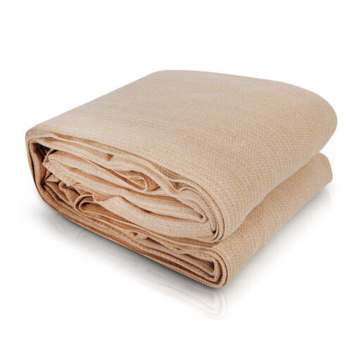 Instahut Shade Sail 2.5x3m Rectangle 280GSM 98% Sand Shade Cloth - Image 2