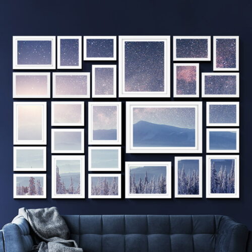 Artiss Photo Frames Art Holder 26PCS 8x10" 5x7" 4x6" 3.5x5" White - Image 8