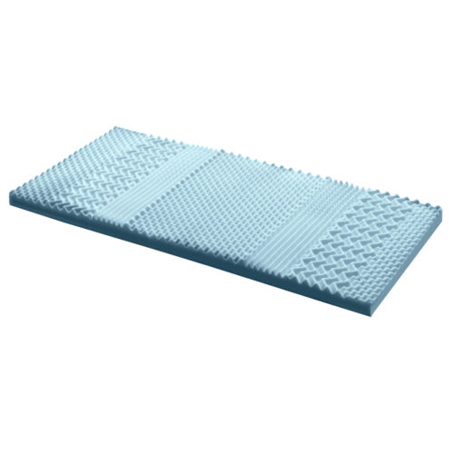 Giselle Bedding Memory Foam Mattress Topper 7-Zone 8cm Single - Image 2