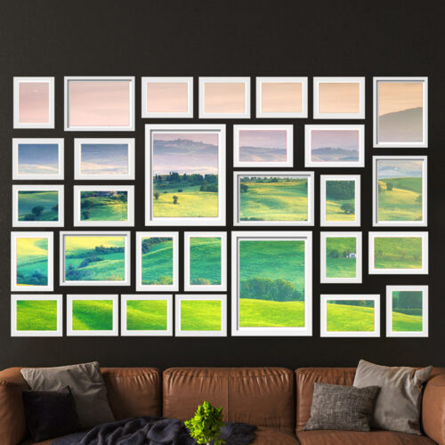 Artiss Photo Frames Art Holder 30PCS 8x10" 5x7" 4x6" 3.5x5" White - Image 8
