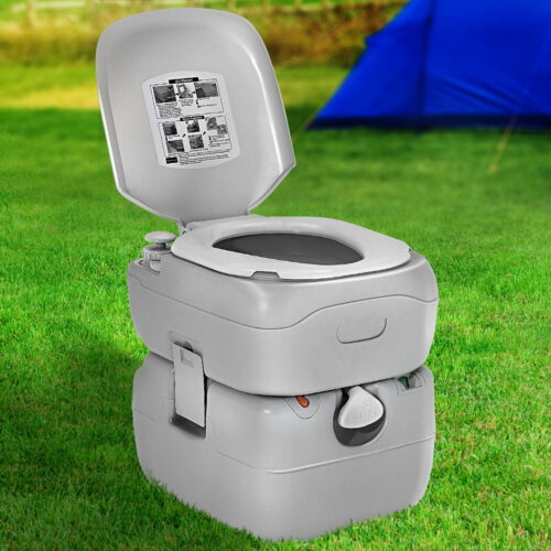 Weisshorn 22L Portable Camping Toilet Outdoor Flush Potty Boating - Image 9