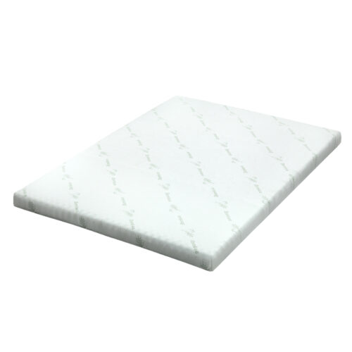 Giselle Bedding Memory Foam Mattress Topper Cool Gel 8cm Queen - Image 2