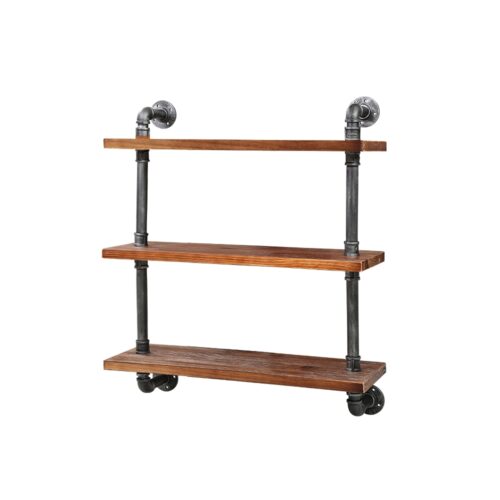 Artiss Floating DIY Pipe Shelf 3 Tiers - IRMA - Image 2