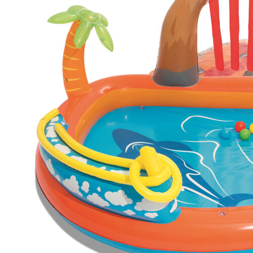 Bestway Kids Pool 265x265x104cm Inflatable Above Ground Swimming Play Pools 208L - Image 4