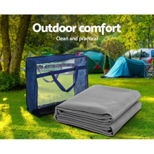 Weisshorn 4M X 2.5M Annex Matting Floor Mats Mesh Caravan Camping Annexe - Image 4
