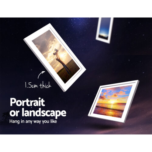 Artiss Photo Frames Art Holder 11PCS 5x7" 6x8" 8x10" White - Image 4