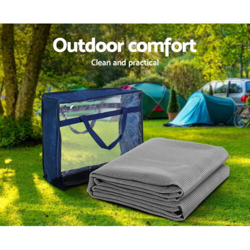 Weisshorn 6M X 2.5M Annex Matting Floor Mats Mesh Caravan Camping Annexe - Image 4