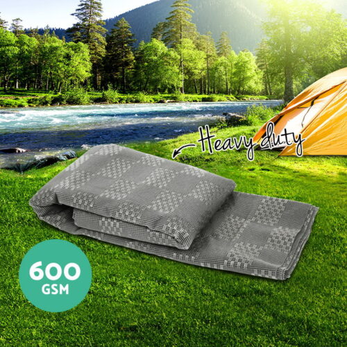 Weisshorn 6M X 2.5M Annex Matting 600GSM Floor Mats Mesh Caravan Camping Annexe - Image 5