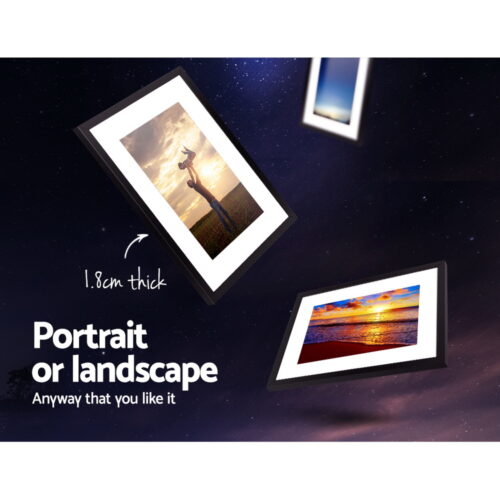 3 PCS Photo Frame Wall Set A3 Picture Home Decor Art Gift Present Black - Image 4