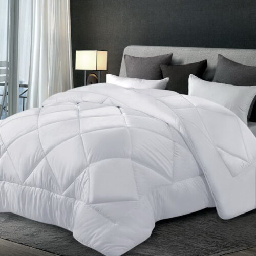 Giselle Bedding 700GSM Microfibre Bamboo Quilt Super King - Image 9